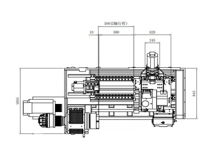 线轨斜床身数控车床CN-X305