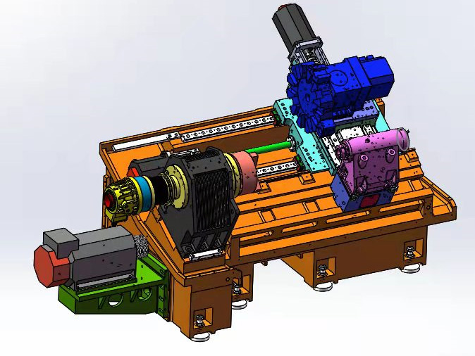 线轨斜床身数控车床CN-X305