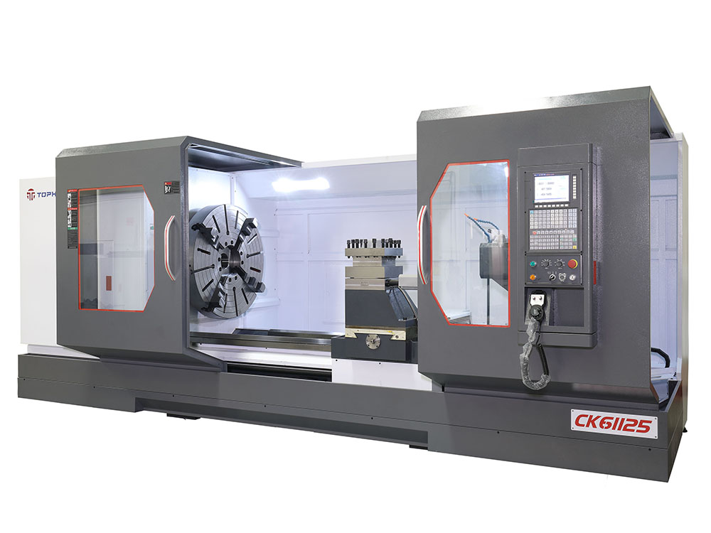 机械三档车头箱型数控车床CK61125